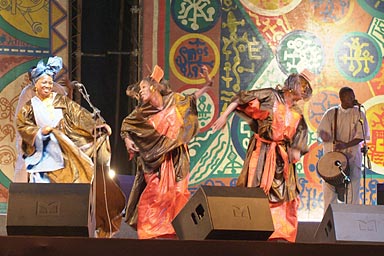 Naïny Diabaté and band