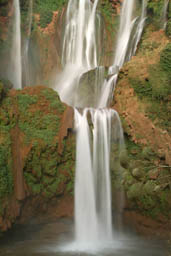 Cascade d'Ouzoud detail.