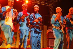 Mahmoud Guinea and drum, Essaouira 2006