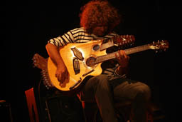 Pat Metheny, Essaouira 2006 playing the Pikasso guitar, not Picasso