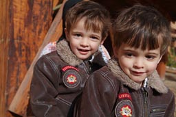 Daniel and David, Boulmane, Morocco.