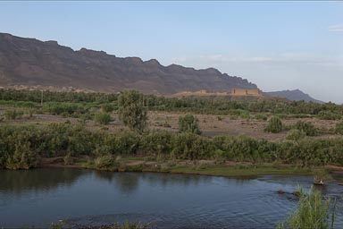 Kasba, green Draa Valley, Morocco.