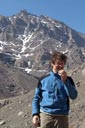 ms attemting to climb Toubkal