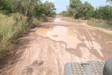 Our road from Tambacounda north