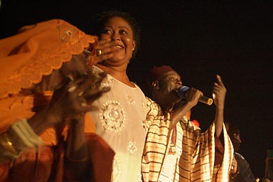 Singer and his friends