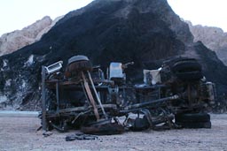 Bad tanker explosion, accident, road Sinai.