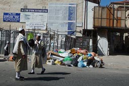 Haredi Jews Jerusalem shabbat.