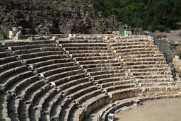 Roman theater, bet Shean, Israel.