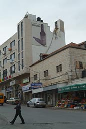 Ramallah, Taybeh beer ad.