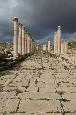 Jerash, decumanus.