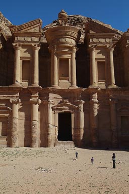 The Monastery, Al-Dayr, Petra Jordan.