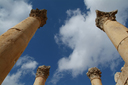 Artemis Temple, columns. Jerash.