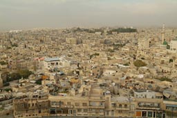 Aleppo view from citadel.