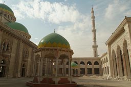 Newly constructed huge mosque, Aleppo.