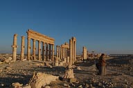 Prayer in Palmyra.