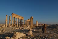 Prayer in Palmyra. Prayer in Palmyra.