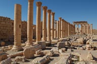 Collonades, Bel Temple Palmyra.