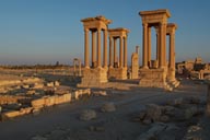 Tetrapylon Palmyra later.