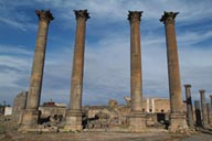 Bosra, Syria, Roman ruins.