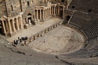 Roman Theater, Citadel, Bosra, Syria.