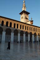 Damascus, Umayyad Mosque, minaret.