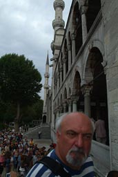 Onlaught of tourists in Sultan Ahmed.