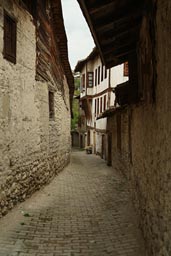 Alley Safranbolu, Ottoman preserved houses, Turkey.