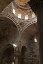 Arches inside Ayasofya, Trabizond, Trabzon.