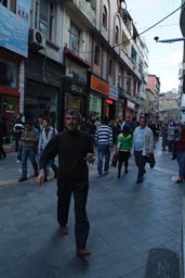 Uzun Sokak, Trabzon, Turkey, pedestrian zone.