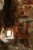Rock church, Sumela Monastery, frescoes.