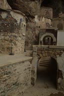 Center court, Sumela Monastery.