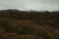 Anatolia, snow on mountains.