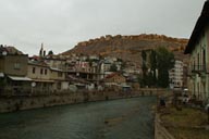 Castle and Coruh River Bayburt.