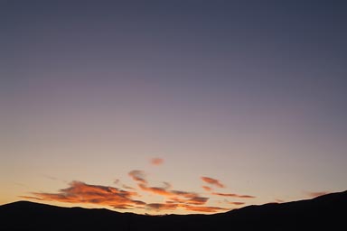 Dusk, clouds, Turkey.