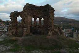 Ispir castle, Turkey, church ruins?