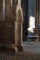 Detail, column, Osvank Georgian church, Turkey.