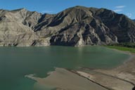 Southern end of Tortum Lake, Turkey.