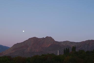 Ishan mosque at dawn.