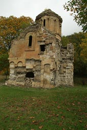 Frail ruin of Yeni Rabat church, Turkey.