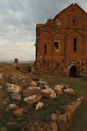 Cathedral late light evening, Ani.