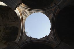 Missing dome, Ani cathedral, Turkey.