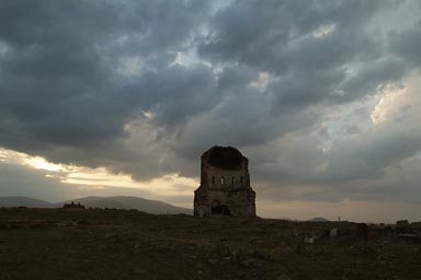 Storm struck Church of the Holy Redeemer. Ani.