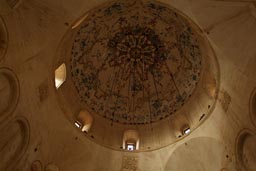 Ishak Pasa Palace mosque, dome, inside.