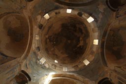 Dome/Cupola arches in Akhdamar Armenian church, Van province, Turkey.