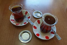 Cay, Turkish tea.