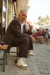 Man and tea. Turkey.