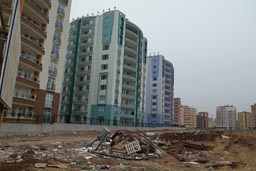 Appartment blocks Diyarbakir, Turkey.