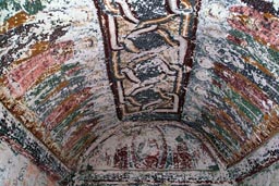 Cave church frescoes. Cappadokia.