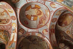 Ochre paintings, cave Cappadokia.