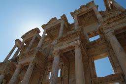 Ephesos, facade of library.